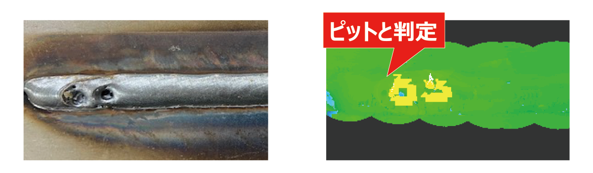 ピットと判定