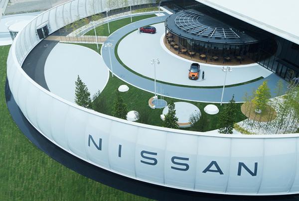 写真：ニッサンパビリオン外観