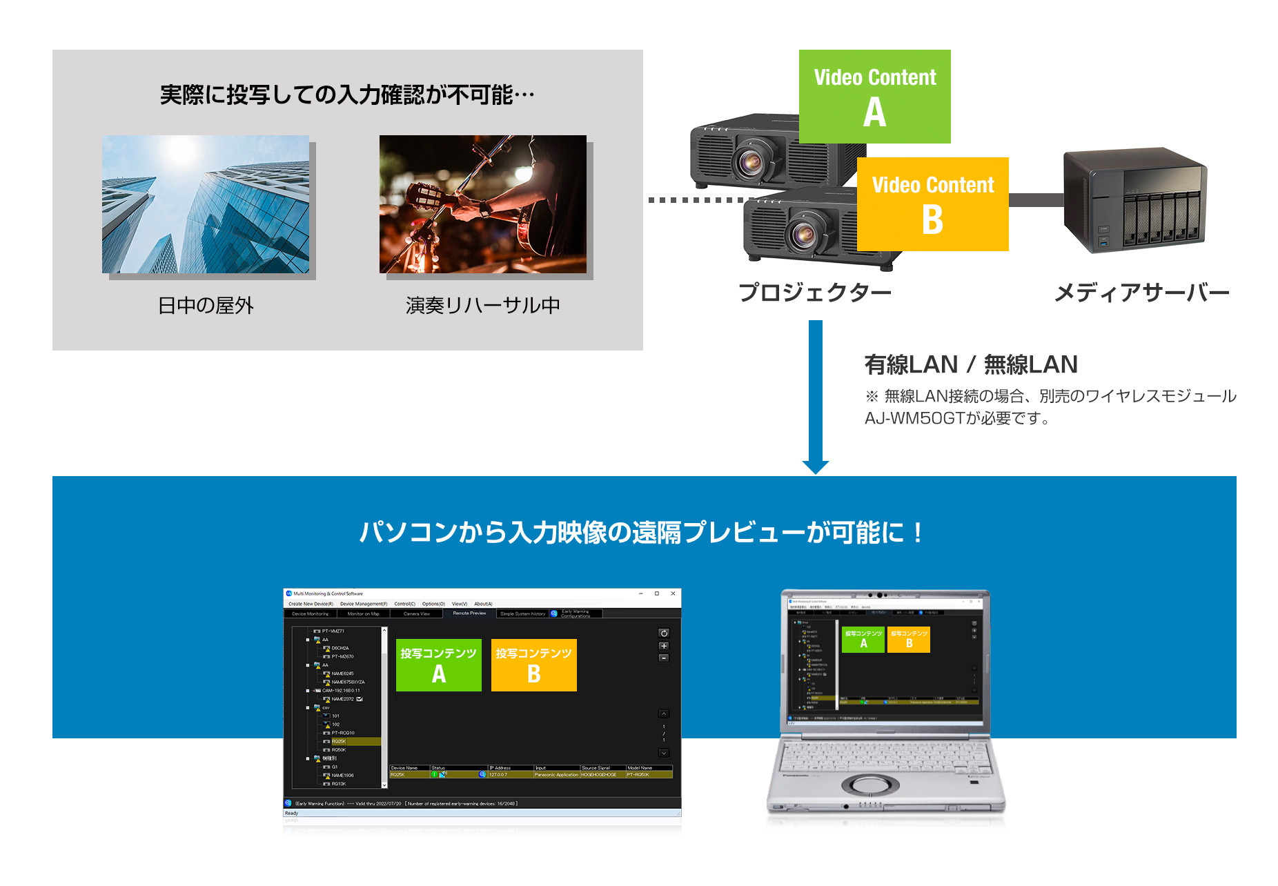 複数台監視制御ソフトウェア