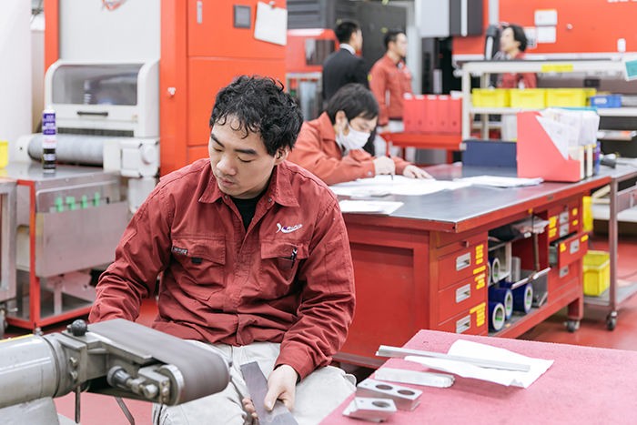 浜野製作所の板金工場