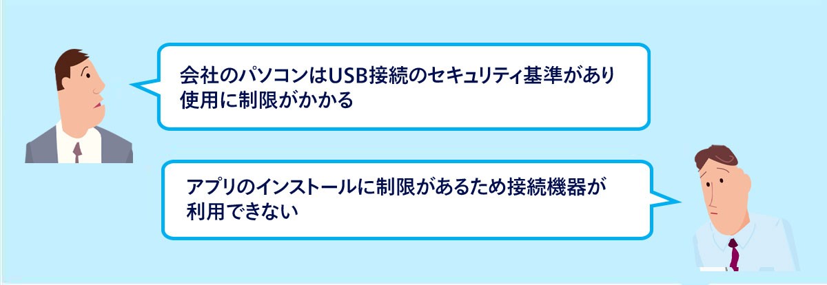 セキュリティが厳しい画像