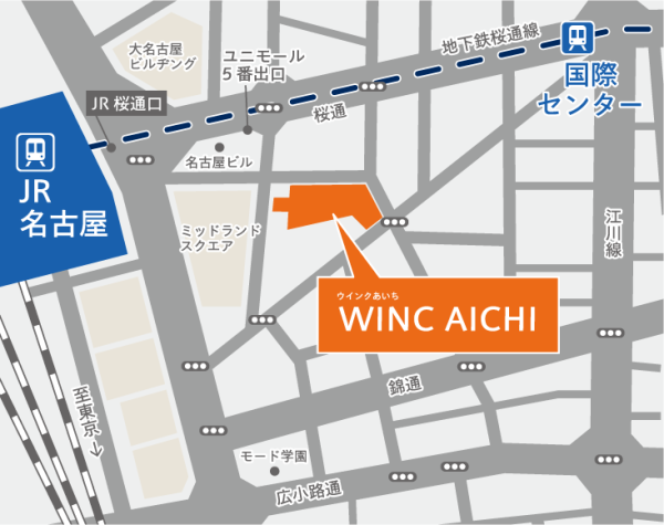 名古屋会場地図