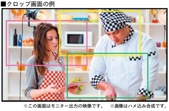 クロップ画面の画像