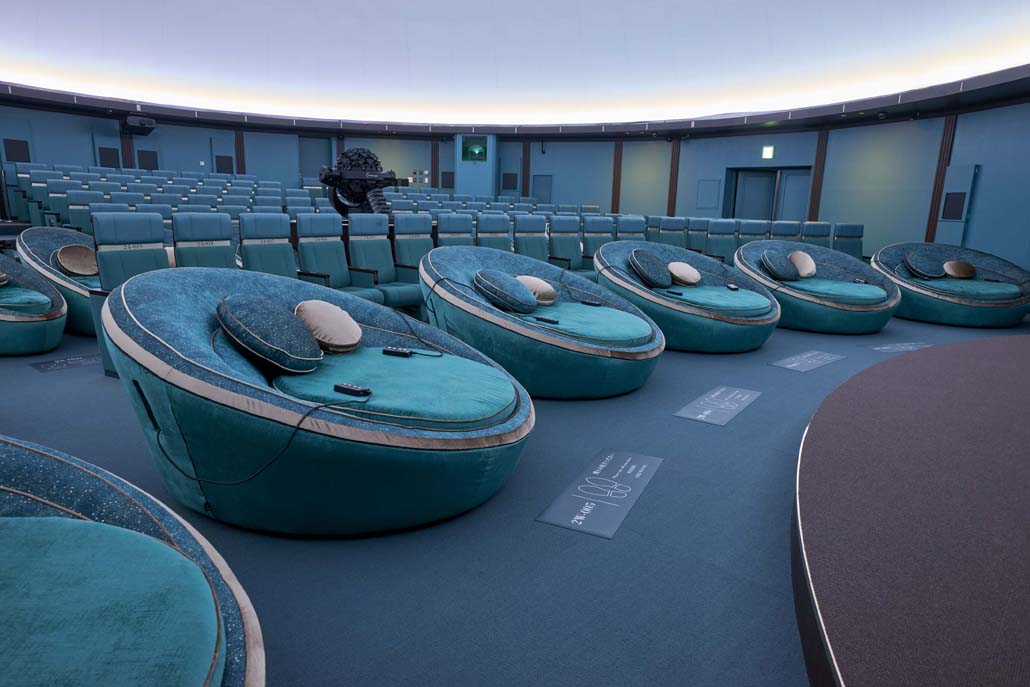 写真：プラネタリウムドームシアター（DOME2）