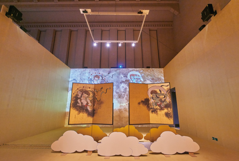 写真：風神雷神図屏風