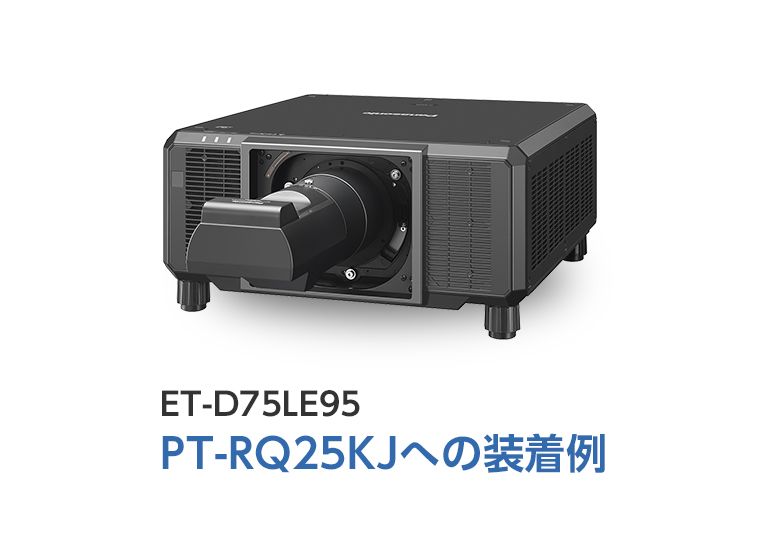 ET-D75LE95 RQ25Kへの装着例